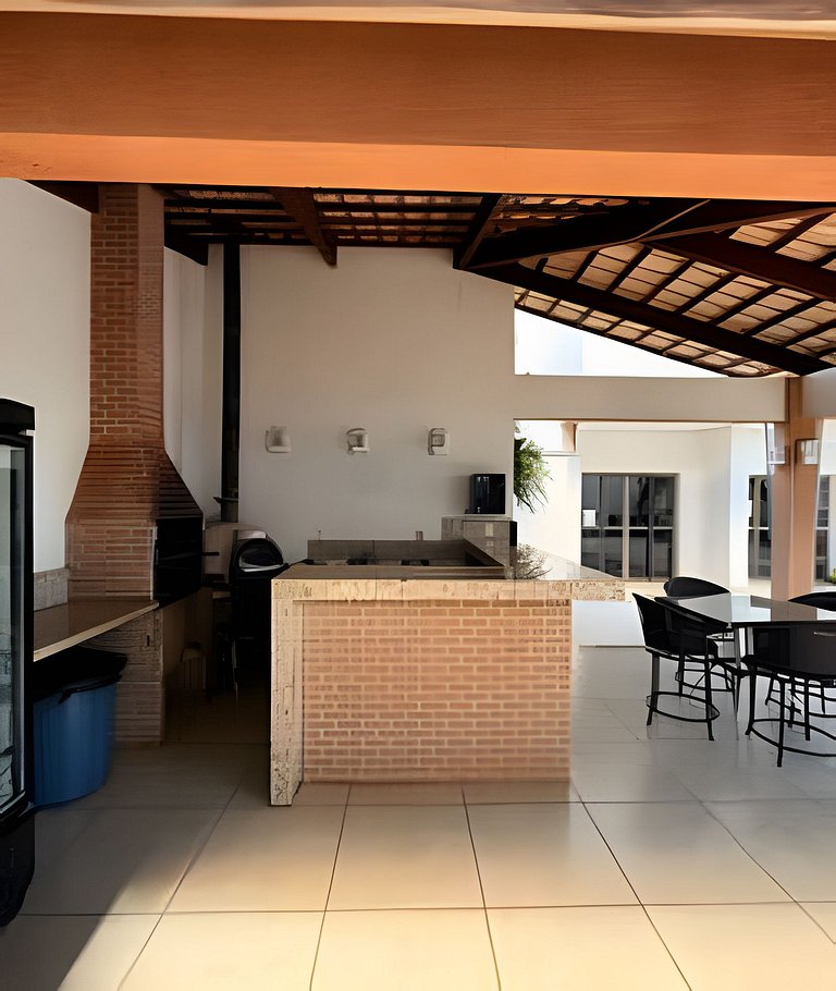 Vista Deslumbrante para o Lago | flat cama king