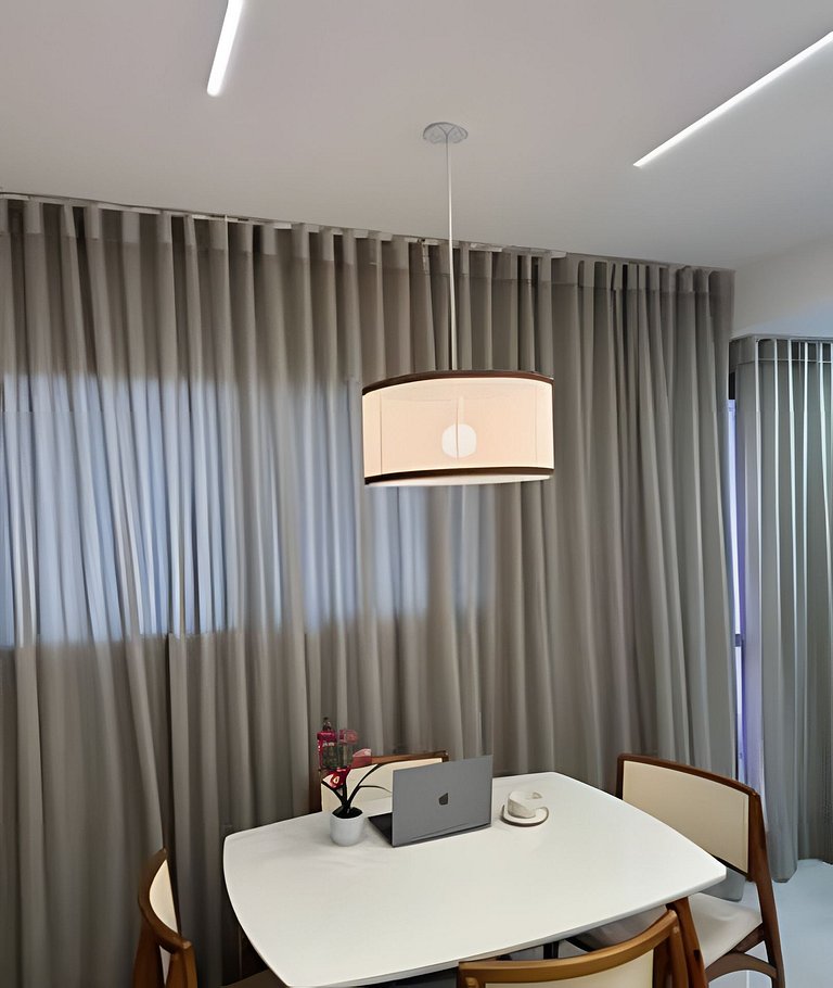 Apto Luxo 2/4 | Acomoda até 8 hóspedes