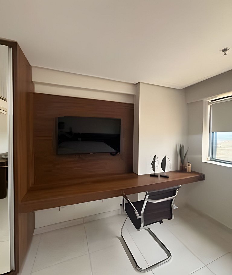 Flat Vivence com cama Super King