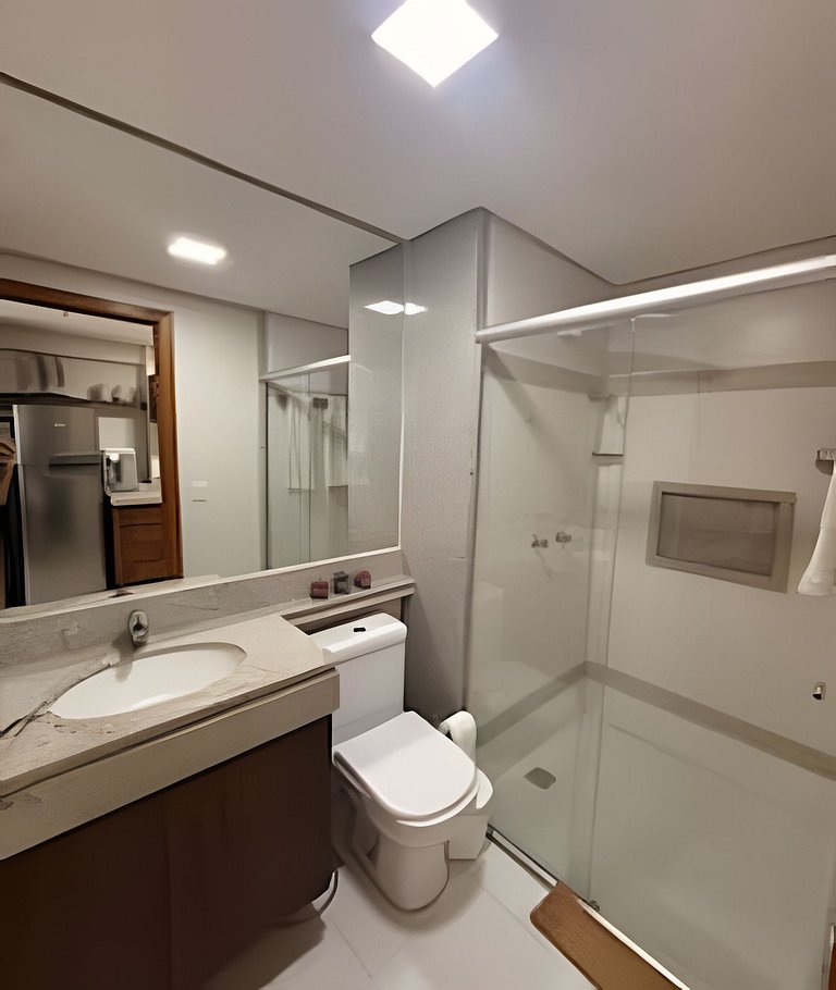 Flat Vivence com cama Super King