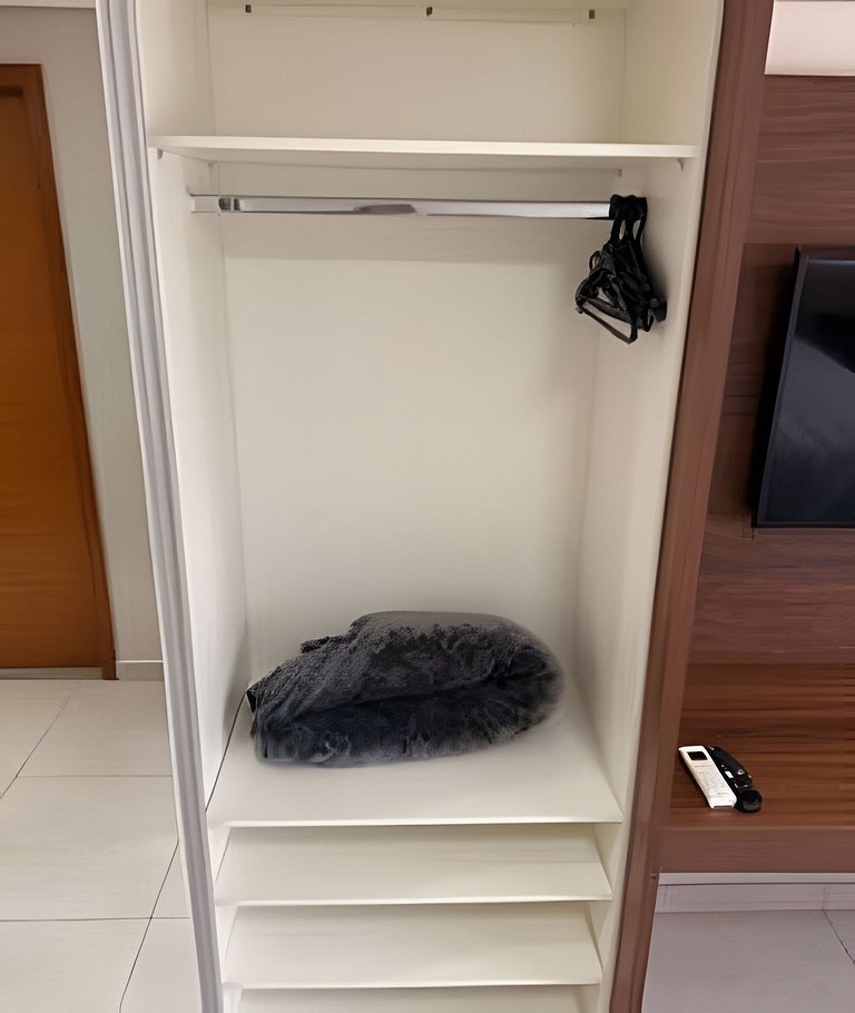 Flat Vivence com cama Super King