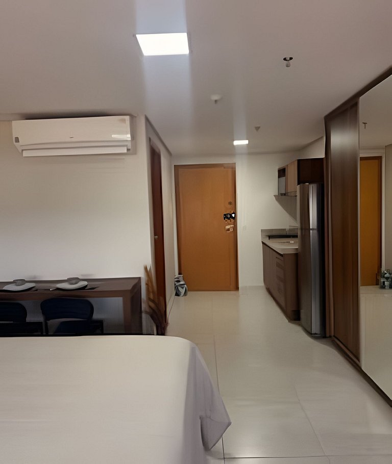 Flat Vivence com cama Super King