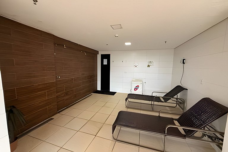 Flat Vivence com cama Super King