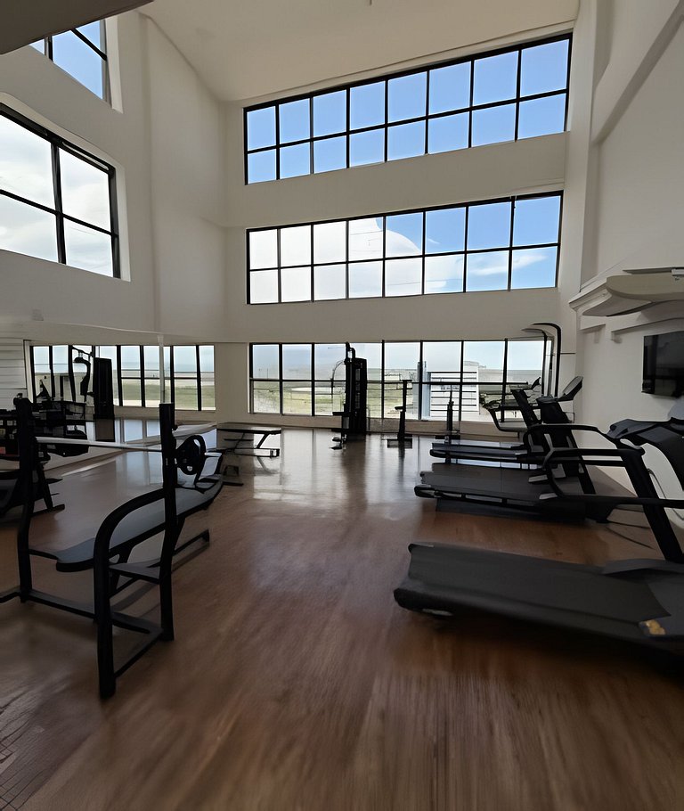 Flat Vivence com cama Super King