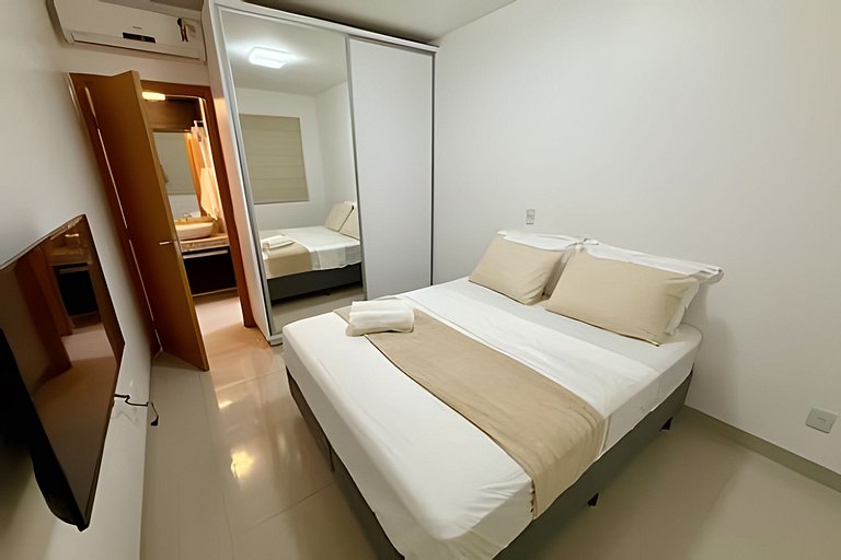 Flat luxo em frente ao Shopping Capim Dourado