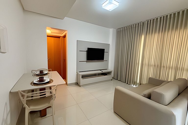 Flat luxo em frente ao Shopping Capim Dourado