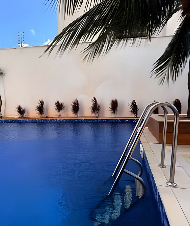 Flat luxo em frente ao Shopping Capim Dourado