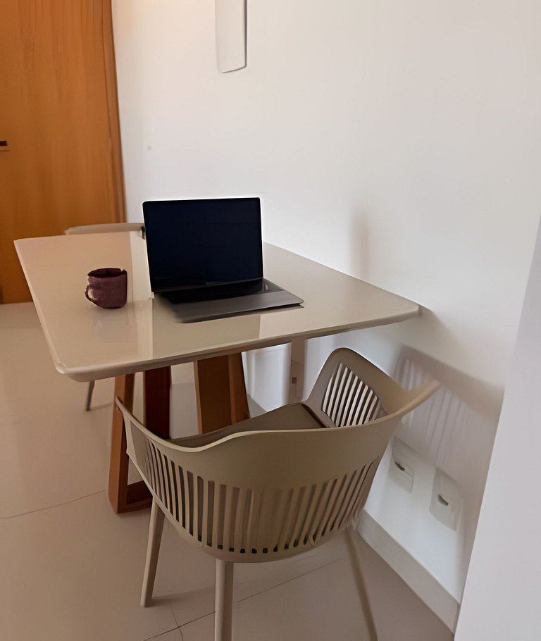 Flat luxo em frente ao Shopping Capim Dourado