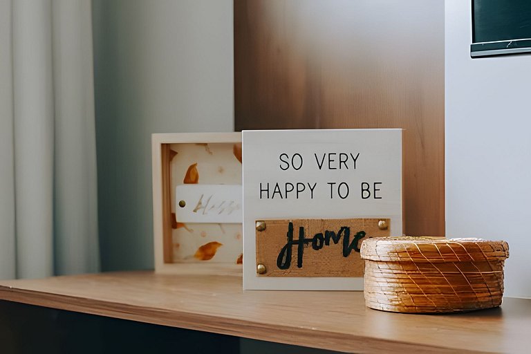 equipado, aconchegante no centro