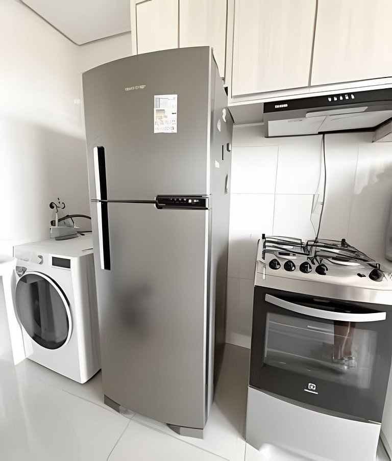 equipado, aconchegante no centro