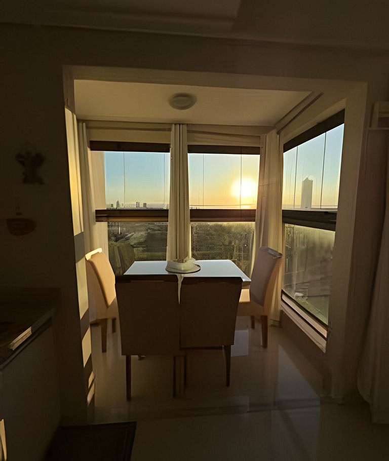 equipado, aconchegante no centro