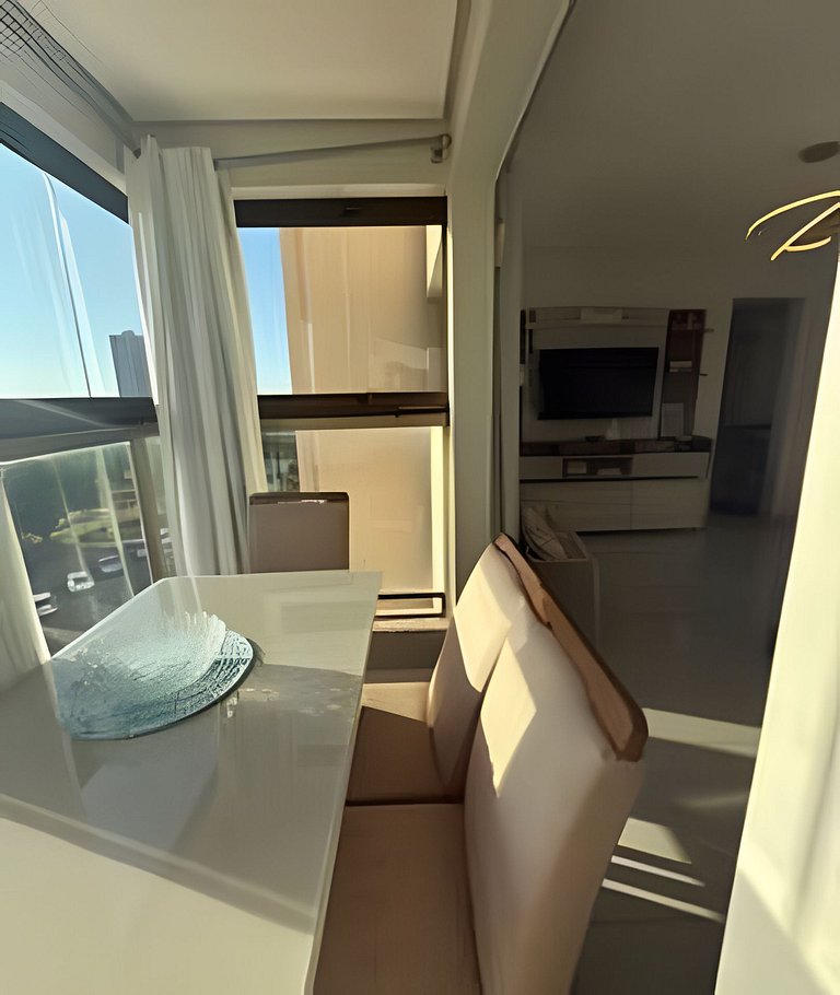 equipado, aconchegante no centro