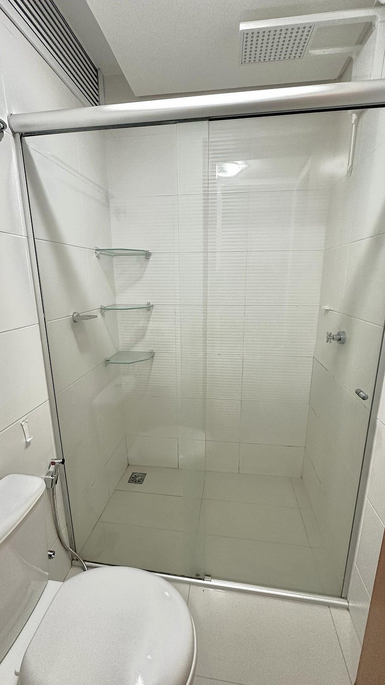 Flat capim dourado | moderno com sofa-cama