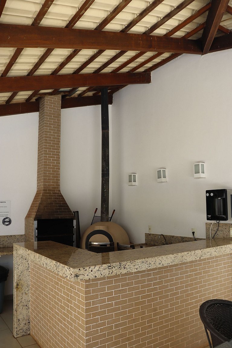 Vista Deslumbrante para o Lago | flat cama king