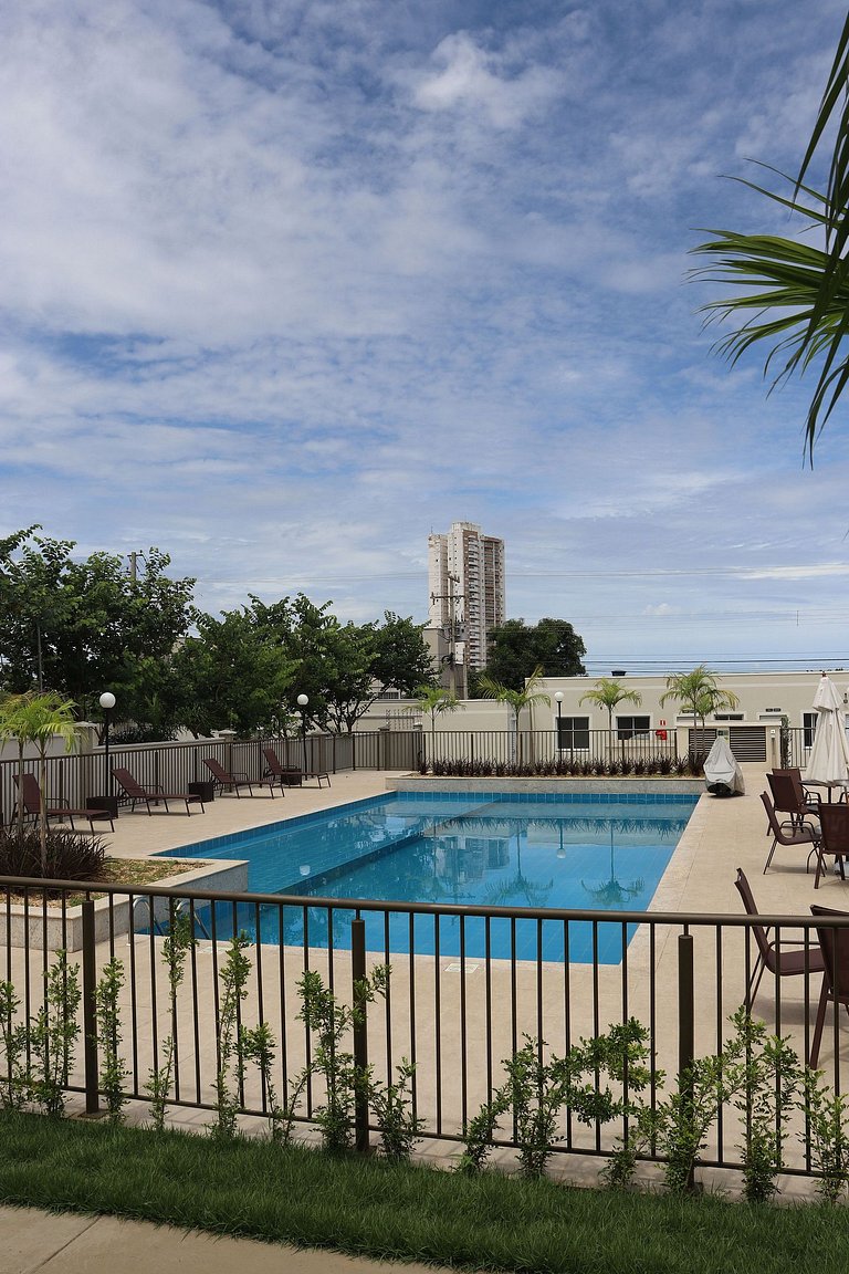 Apto 2 quartos com suite e lazer completo