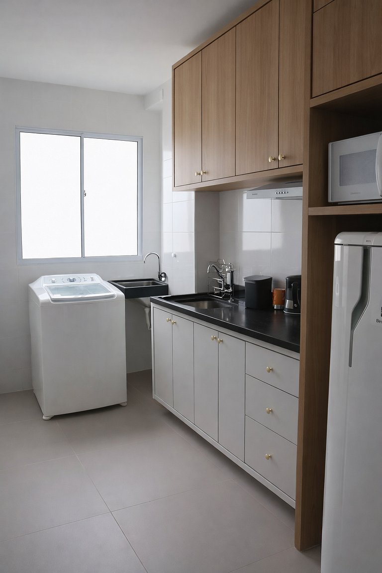 Apto 2 quartos com suite e lazer completo