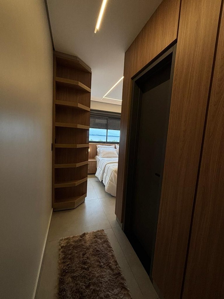 Apto You | Orla de Palmas 2/4 acomoda 5 hóspedes