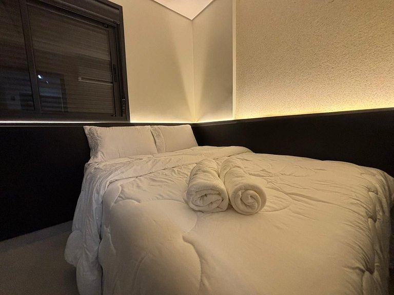 Apto You | Orla de Palmas 2/4 acomoda 5 hóspedes