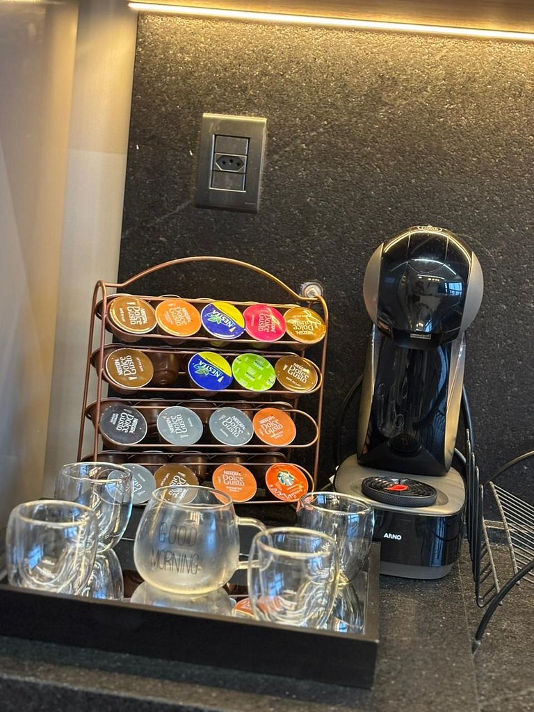 Apto You | Orla de Palmas 2/4 acomoda 5 hóspedes