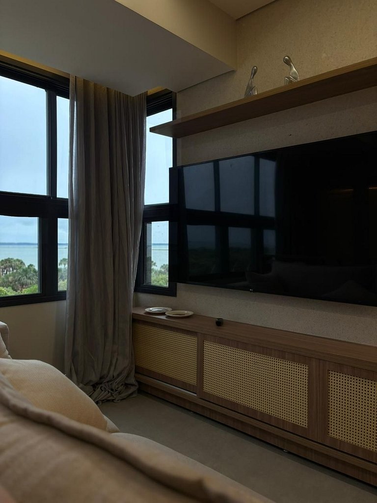 Apto You | Orla de Palmas 2/4 acomoda 5 hóspedes