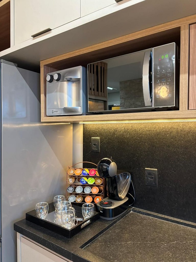 Apto You | Orla de Palmas 2/4 acomoda 5 hóspedes