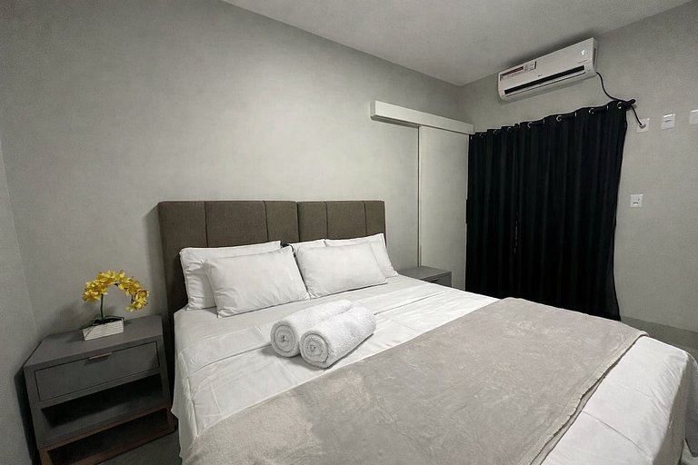 Flat completo perto de tudo em Palmas