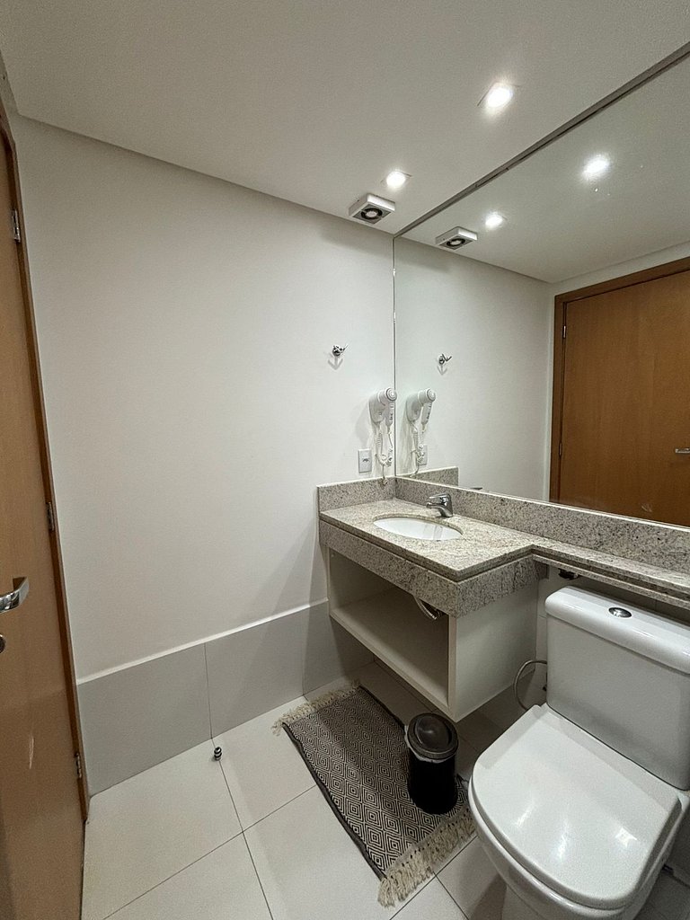 conforto localização e vista panorâmica.