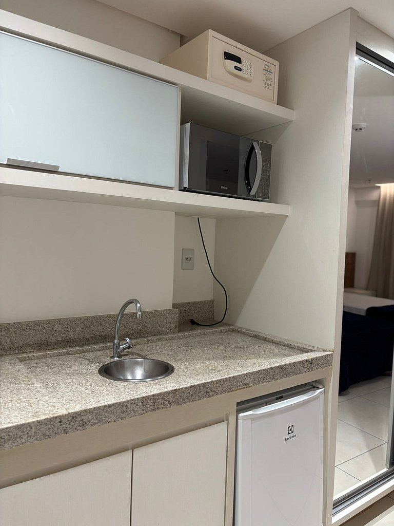 conforto localização e vista panorâmica.