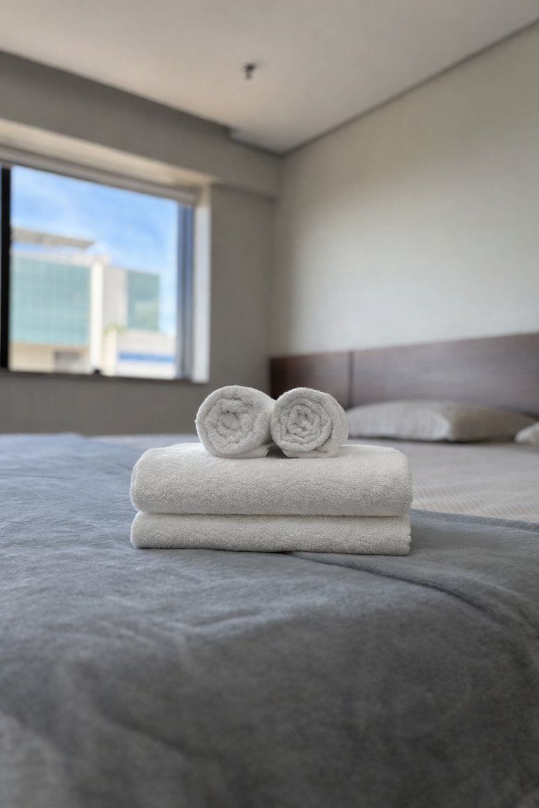 Flat Vivence com cama Super King