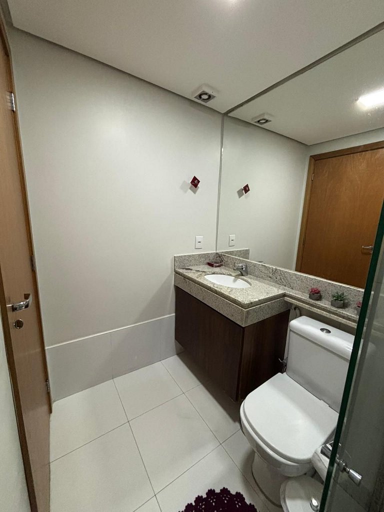 Flat Vivence com cama Super King