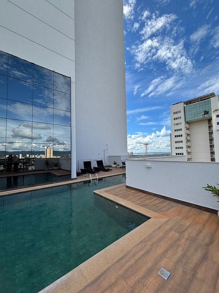 Conforto, localização e vista panorâmica