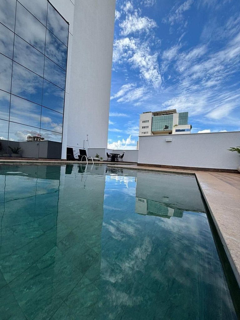 Conforto, localização e vista panorâmica