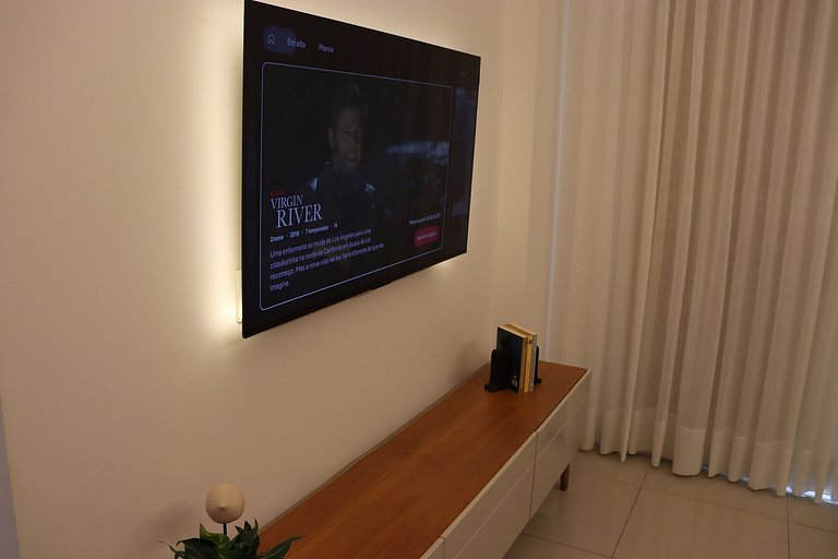 Vista Deslumbrante para o Lago | flat cama king