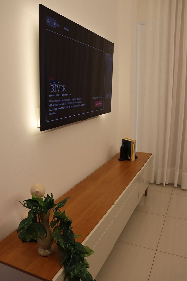 Vista Deslumbrante para o Lago | flat cama king