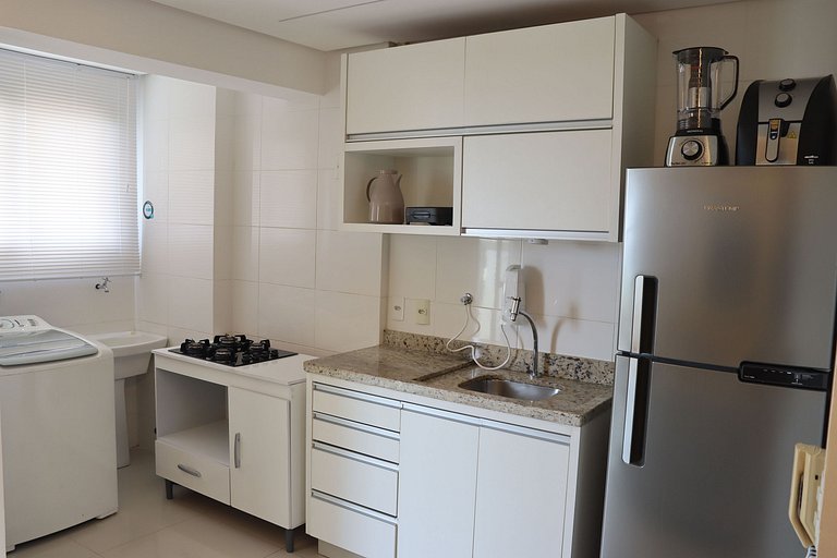 Vista Deslumbrante para o Lago | flat cama king