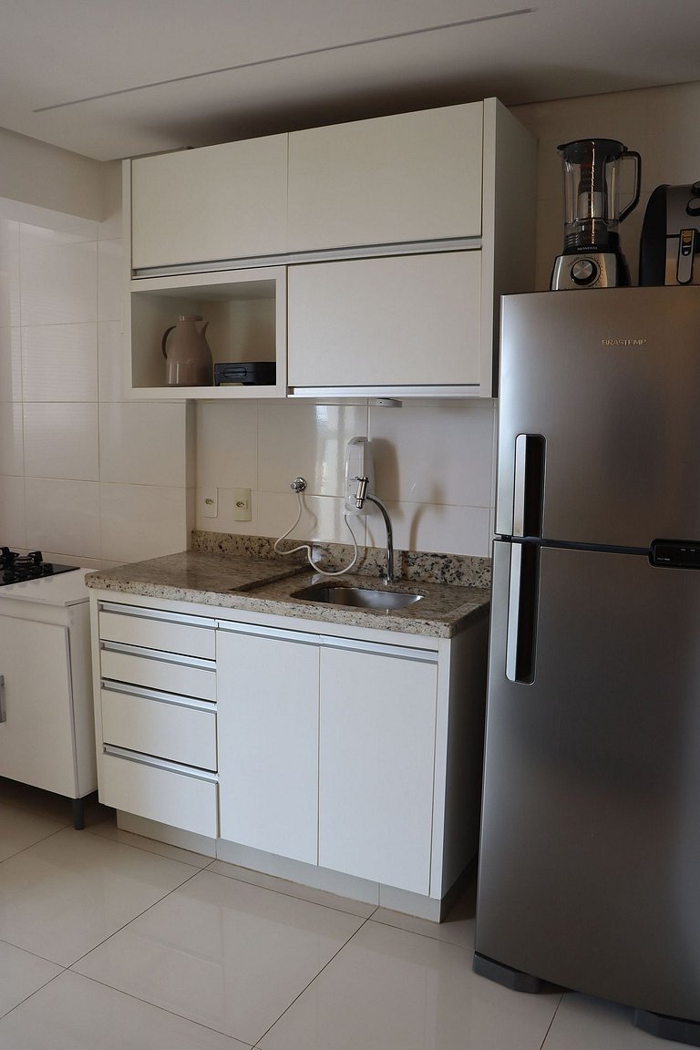 Vista Deslumbrante para o Lago | flat cama king