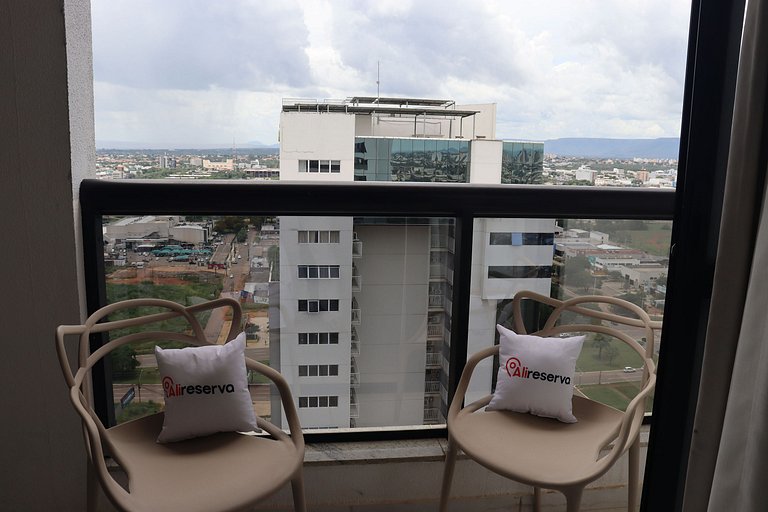 Conforto, localização e vista panorâmica