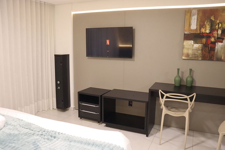 Conforto, localização e vista panorâmica