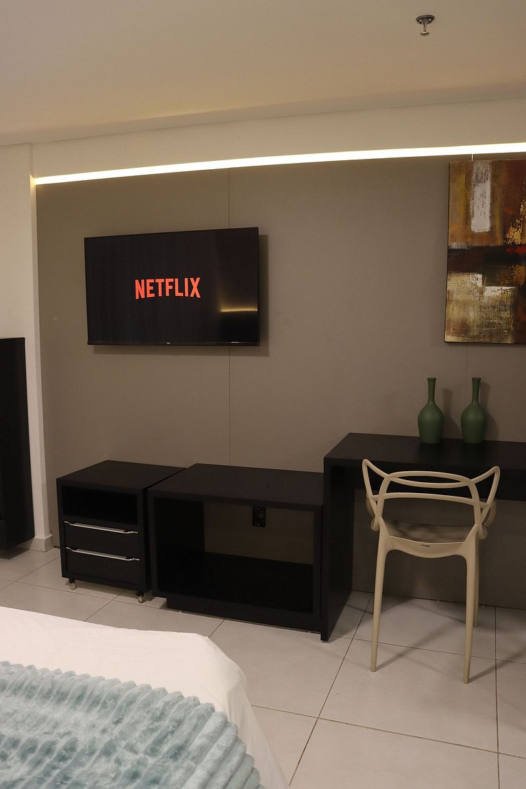 Conforto, localização e vista panorâmica