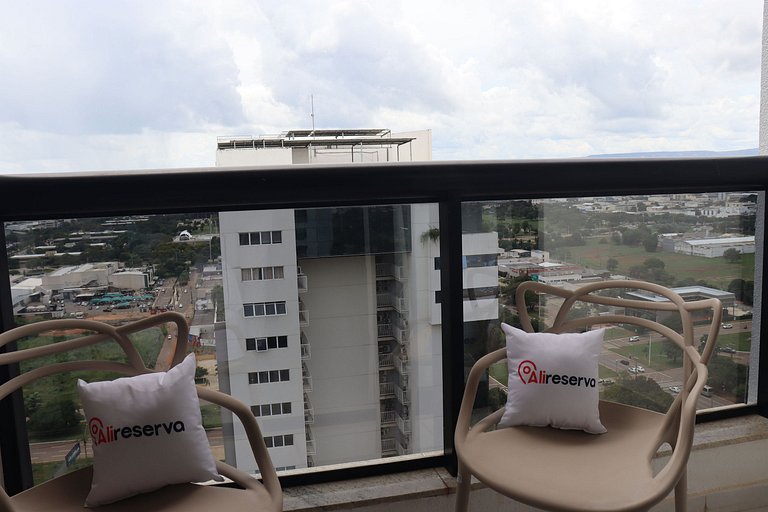 Conforto, localização e vista panorâmica