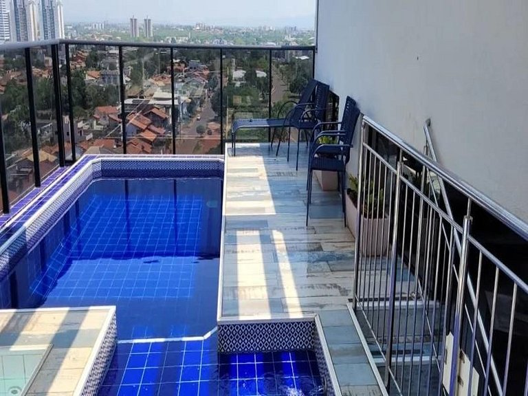 Studio moderno com vista incrível 401 Smart