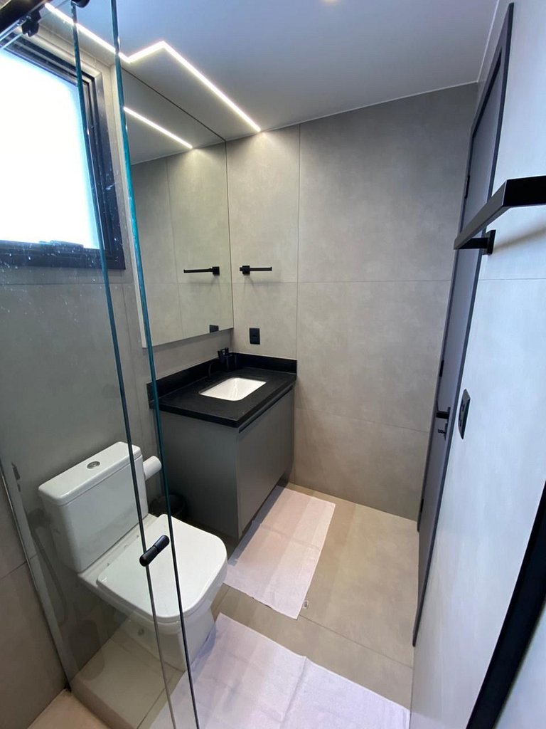 Vista para o Lago, localização e comodidade.