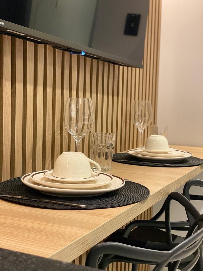 Vista para o Lago, localização e comodidade.