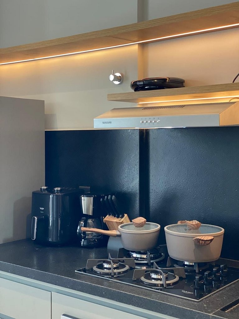 Vista para o Lago, localização e comodidade.