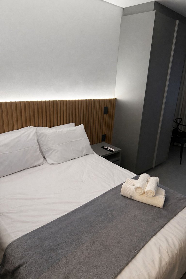 Vista para o Lago, localização e comodidade.