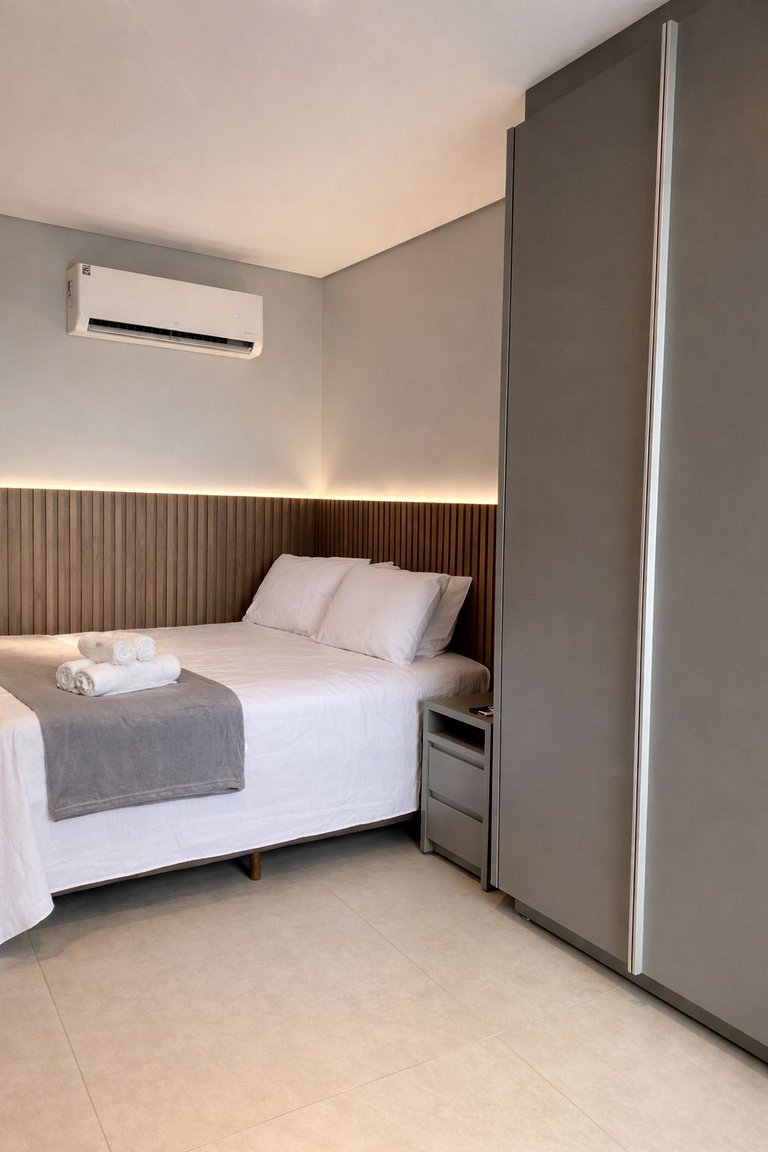 Vista para o Lago, localização e comodidade.