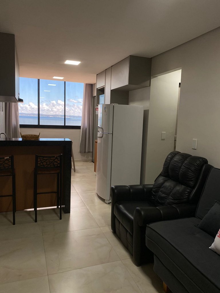 Apto com Vista Incrível para o Lago | Andar Alto