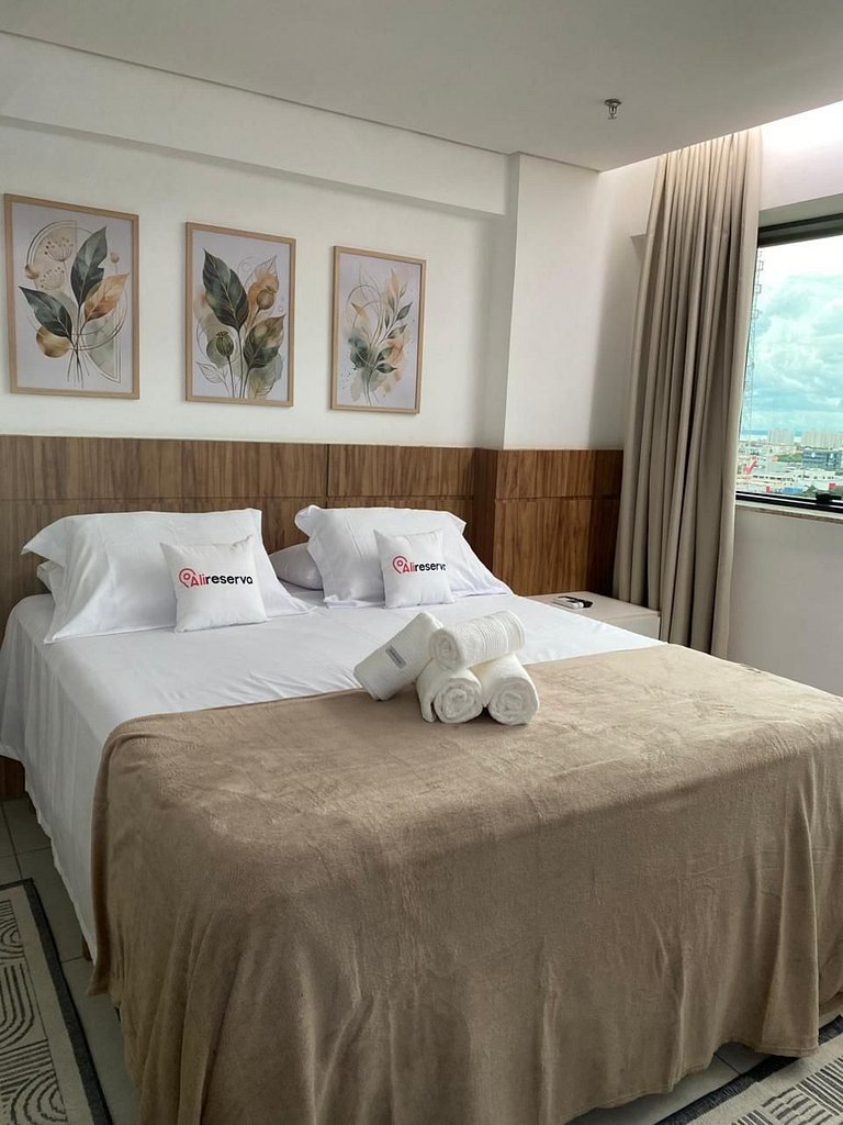 Loft Moderno no Centro | Novo & Completo