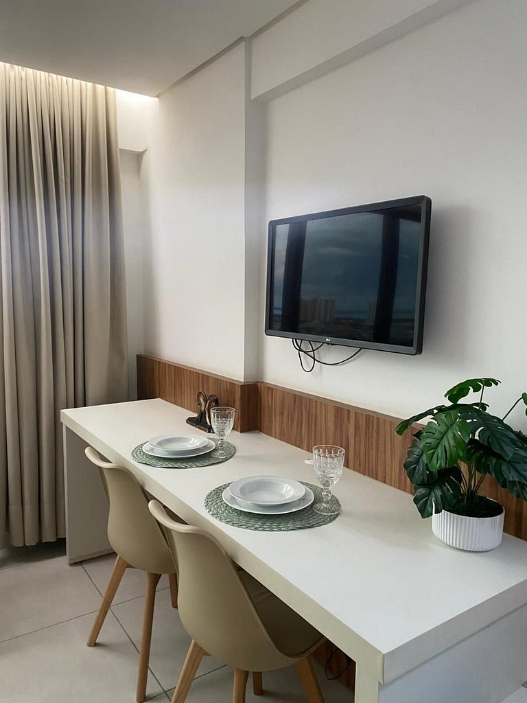 Loft Moderno no Centro | Novo & Completo