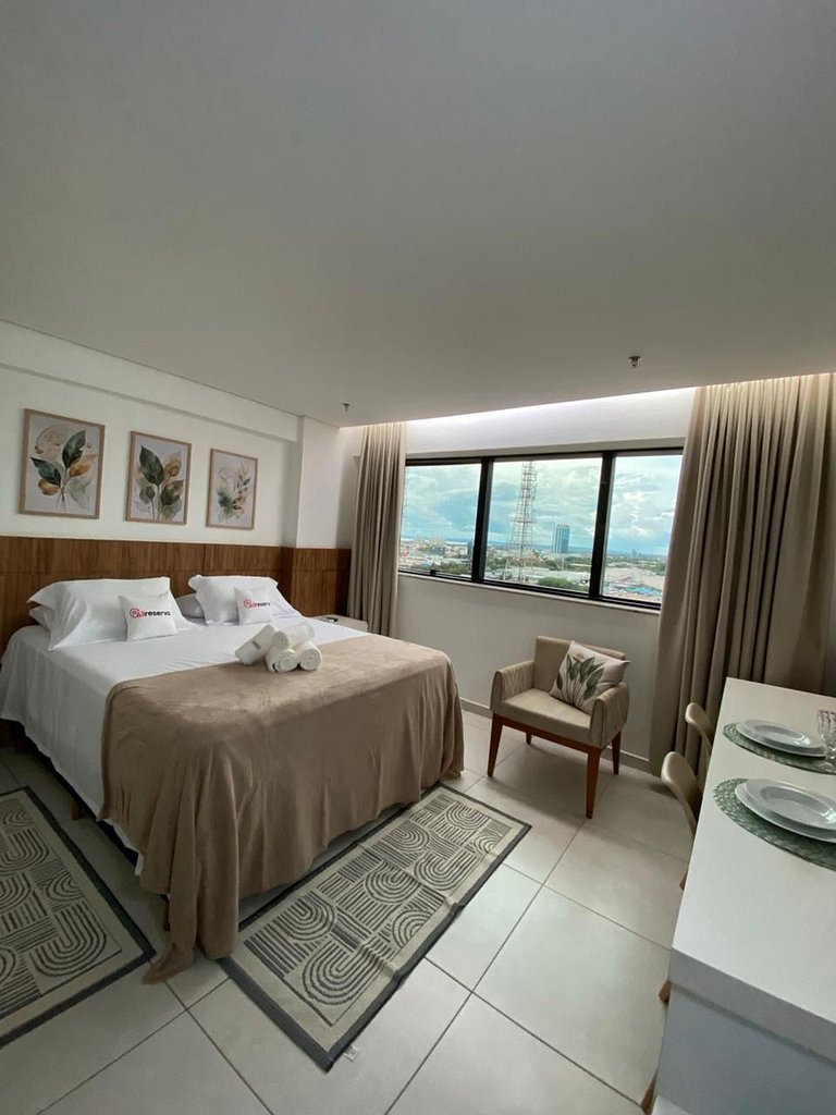 Loft Moderno no Centro | Novo & Completo